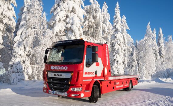 Hinausauto DAF Lapin Hinauspalvelu